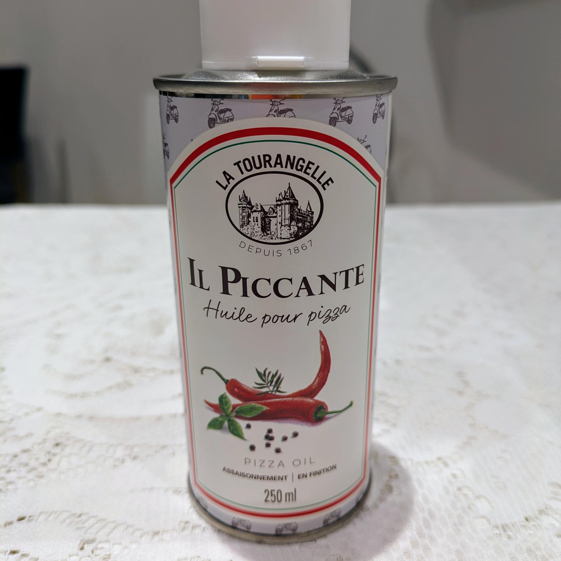 Huile piquante pour pizza