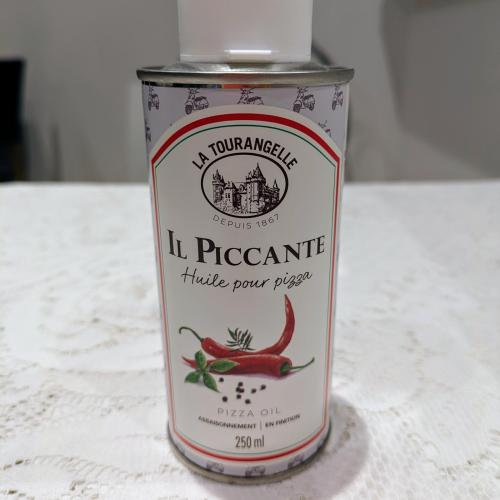 Huile piquante pour pizza