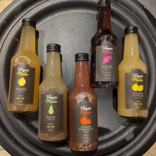 Jus de fruits locaux